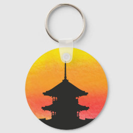 Pagoda Japan Kyoto Schlüsselanhänger