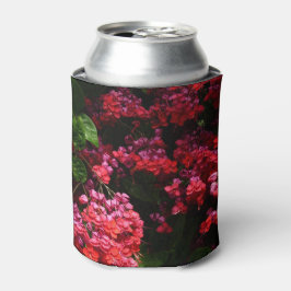 Pagode Blume farbenfroh rot und rosa Dosenkühler