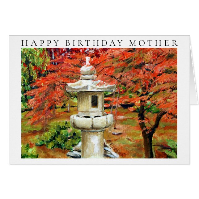 Pagode d'art de jardin japonais vintage (Devant horizontal)