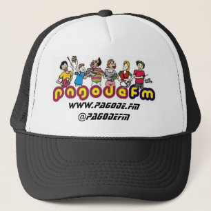 Pagode FM Grüppchen Truckerkappe