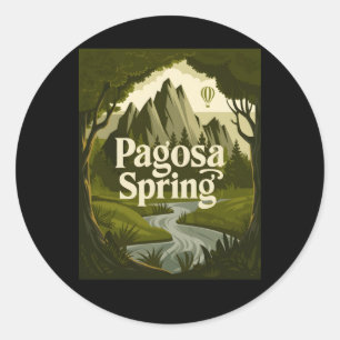 Pagosa Springs - Eine versteckte Oase! Aufkleber