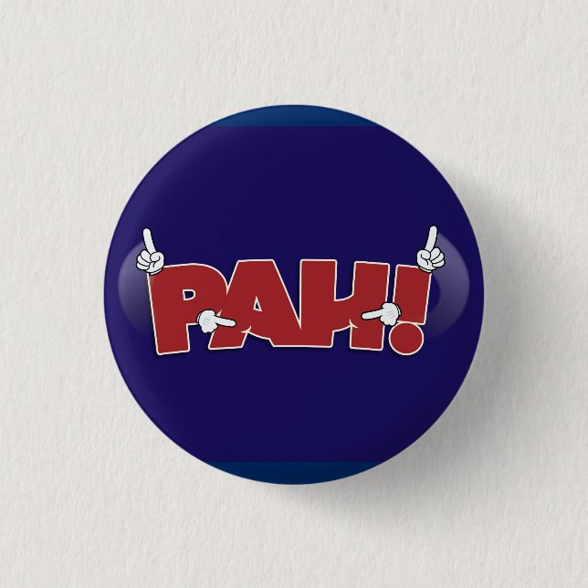 PAH! Knopf (ASL) Button (Vorderseite)