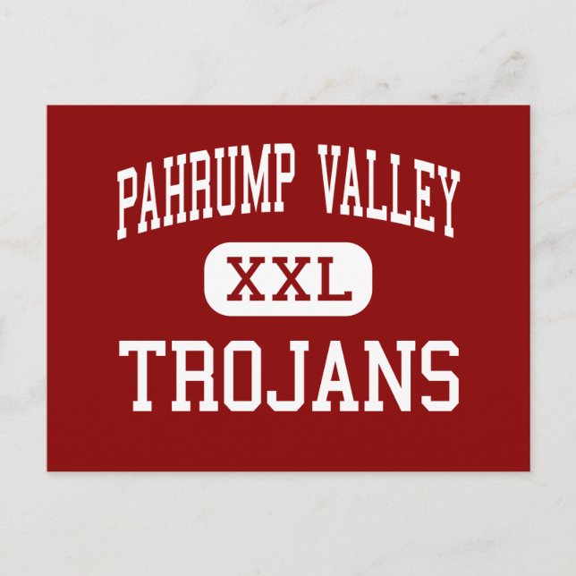Pahrump Valley - Trojaner - Hoch - Pauschal Nevada Postkarte (Vorderseite)