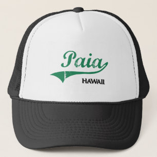 Paia Hawaii Stadt-Klassiker Truckerkappe