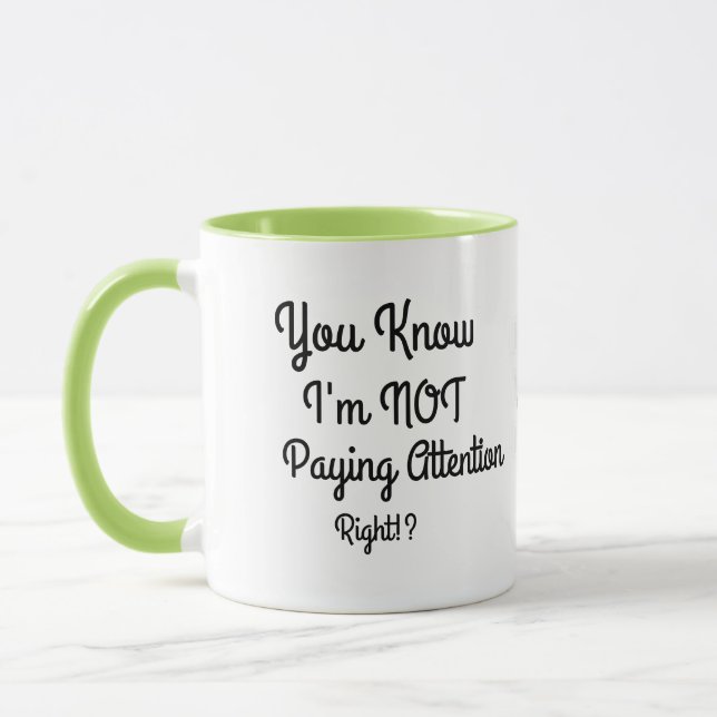 Paiement de la tasse de café d'attention (Gauche)