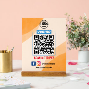 Paiement du code QR Venmo Analyse de la masse po