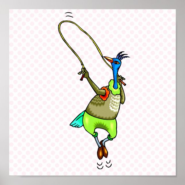 Paige Peacock Poster (Vorne)