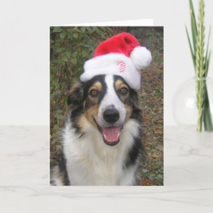 "Paige spielt Santa!" Feiertagskarte