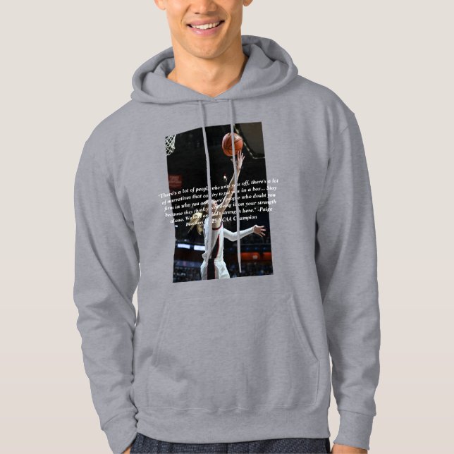 Paige - Sweat - shirt à capuche gris (Devant)