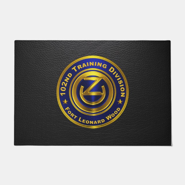 Paillasson 102e Division de l'instruction (Devant)