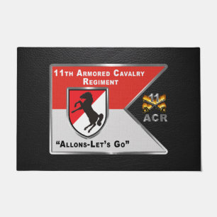 Paillasson 11e régiment de cavalerie blindée