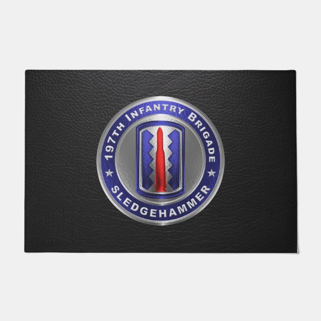 Paillasson 197e brigade d'infanterie (Devant)