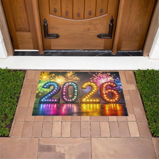 Paillasson 2026, Happy New Year Celebration, (De plein air)