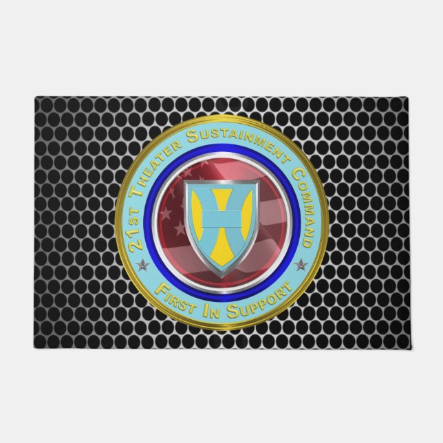 Paillasson 21st Théâtre Sustainment Command (Devant)