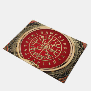 Paillasson [400] Vegvisir - Viking Gold Magic Runic Compass