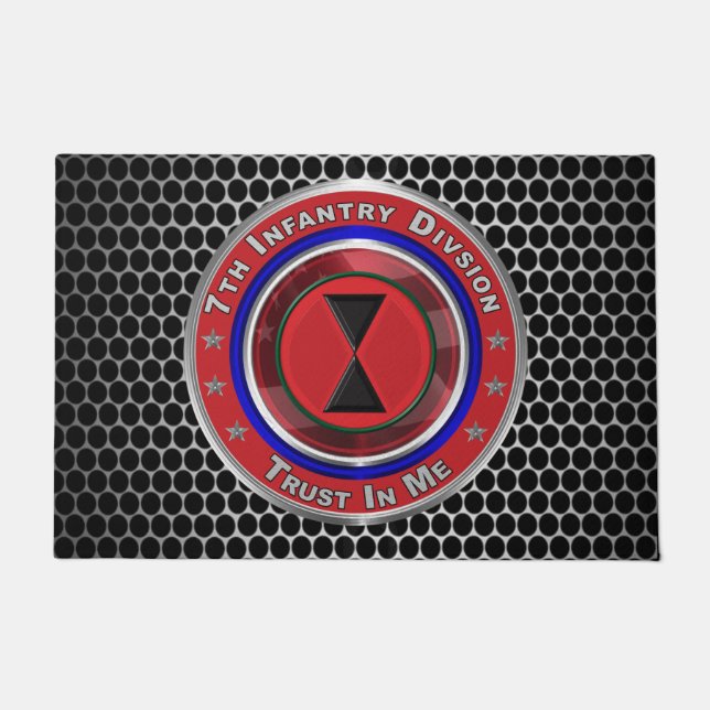 Paillasson 7e division d'infanterie (Devant)