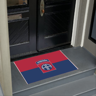 Paillasson 82e division aérienne Flag Military Vétéran