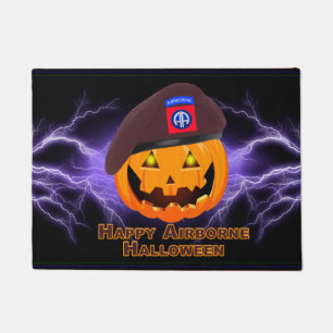 Paillasson 82e division aéroportée - Joyeux Halloween aéropor
