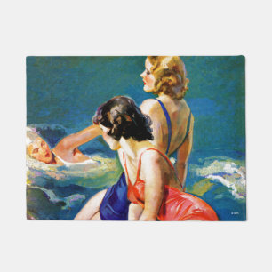 Paillasson À la piscine