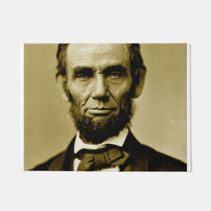 Paillasson Abraham Lincoln 16ème président des États-Unis