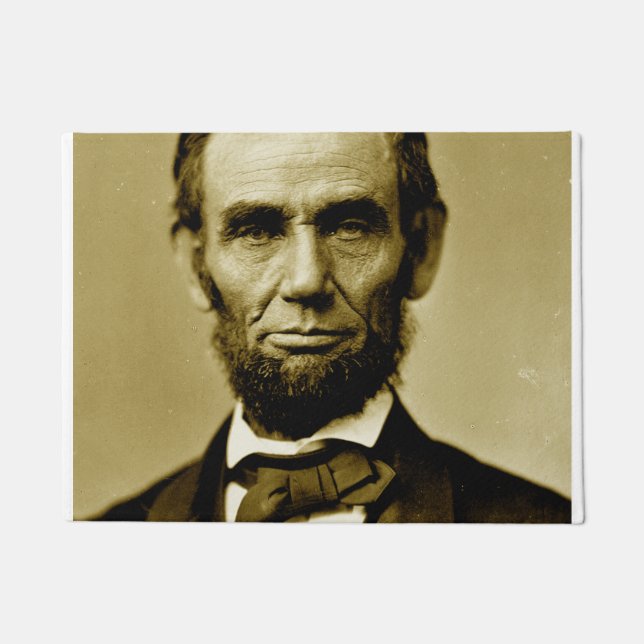 Paillasson Abraham Lincoln 16ème président des États-Unis (Devant)