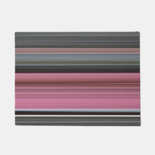 Paillasson Abstract #1: Rose et grey