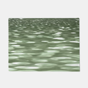 Paillasson Abstract #3: Olive green blur