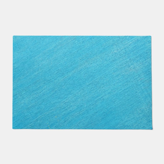 Paillasson Abstrait bleu moderne (Devant)
