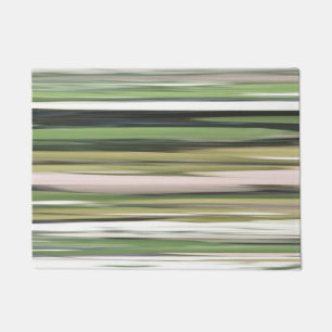 Paillasson Abstrait n° 2 : Flou vert olive