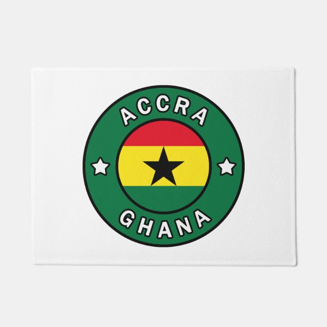 Paillasson Accra Ghana (Devant)