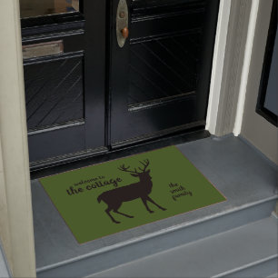 Paillasson Accueil de cerfs communs de Forest Green