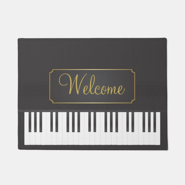 Paillasson Accueil de piano (Devant)