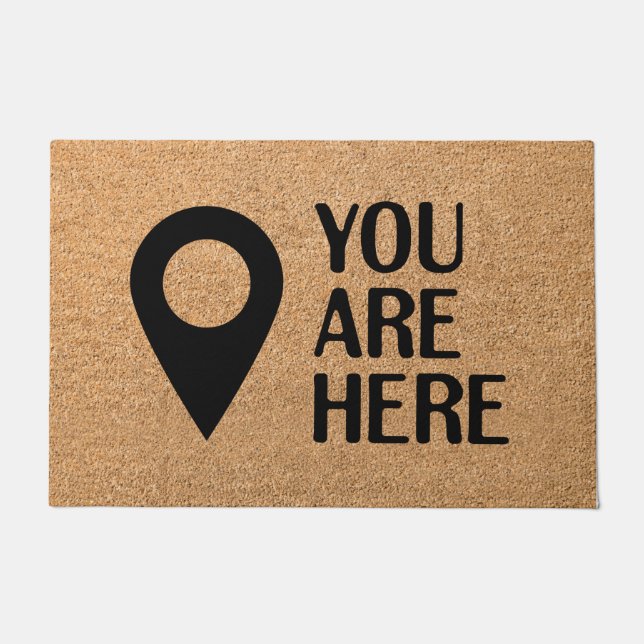 Paillasson Accueil Mats Accueil Mats Accueil Décor - Brown (Devant)