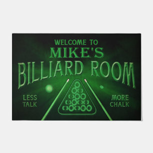 Paillasson Accueil Personnalisé À Billiard Room Mat