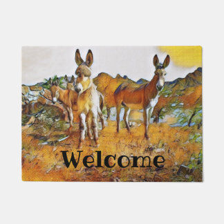 Paillasson Accueil sauvage de Burros