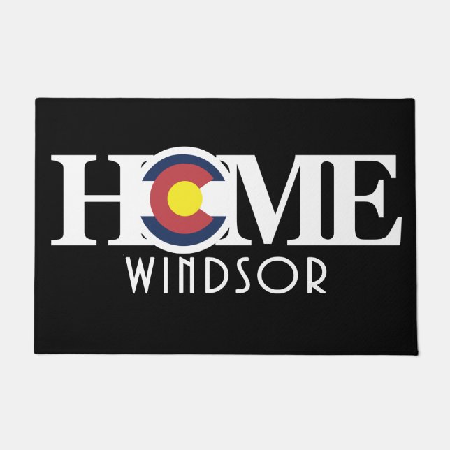 Paillasson ACCUEIL Windsor Colorado (Devant)
