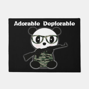 Paillasson Adorable Panda Portable