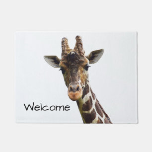 Paillasson aérien de girafe