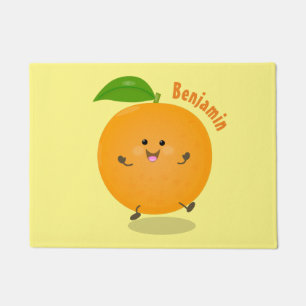Paillasson Agréable agrumes d'orange
