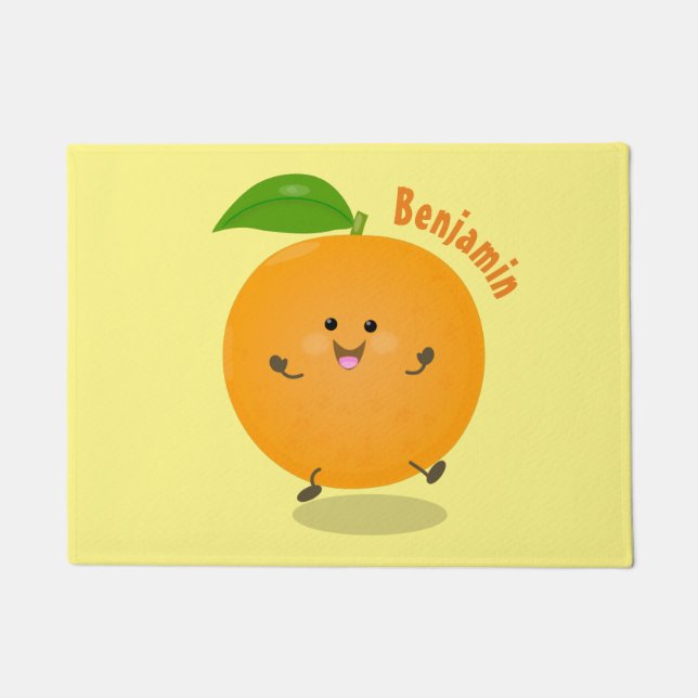 Paillasson Agréable agrumes d'orange (Devant)