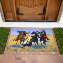 Aider un camarade Frederic Remington 1890 Ranch