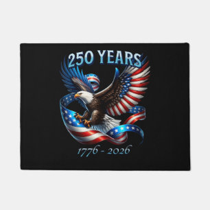 Paillasson Aigle Patriotique et Drapeau 250 Ans 1776-2026
