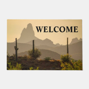 Paillasson Aiguille de Weaver du sud-ouest du désert Arizona