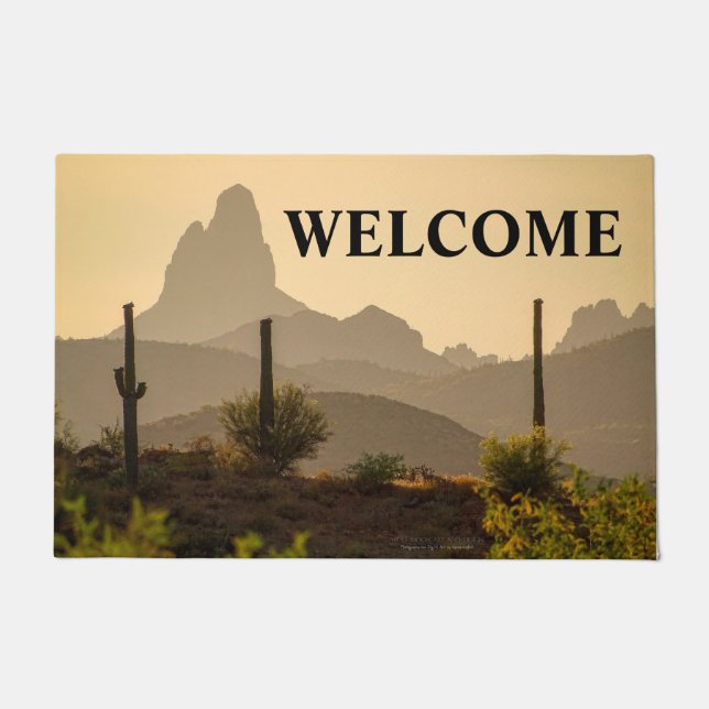 Paillasson Aiguille de Weaver du sud-ouest du désert Arizona (Devant)