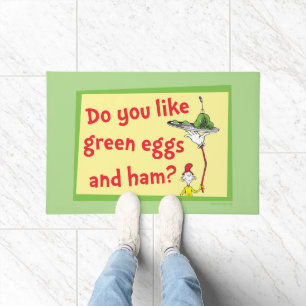 Paillasson Aimez-vous les œufs verts et le jambon?