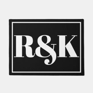 Paillasson Ajouter les initiales du mât de porte