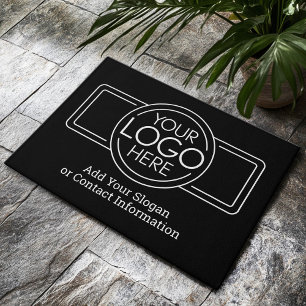 Paillasson Ajouter Votre Logo Entreprise Moderne Minimaliste