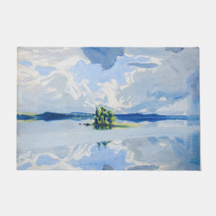 Paillasson Akseli Gallen-Kallela - Nuages au-dessus d'un lac