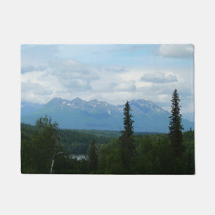 Paillasson Alaskan Mountain Range Photographie panoramique