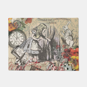 Paillasson Alice Aventures Merveilleterre Rideau Classique Ar